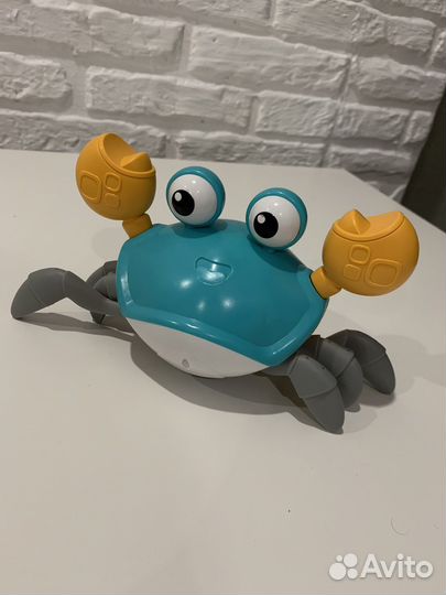 Интерактивная сенсорная игрушка краб