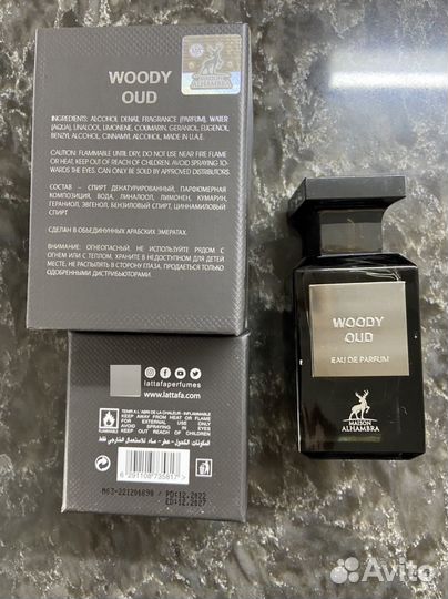 Woody oud 80 мл