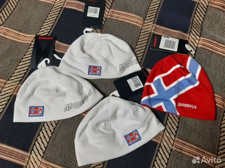 Лыжные беговые шапочки madshus Сб.России S-M-L-XL