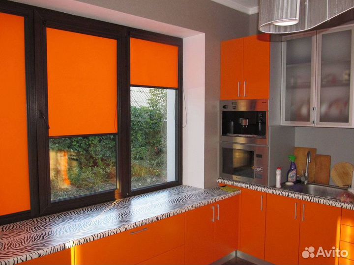 Окно пвх коричневое под дерево