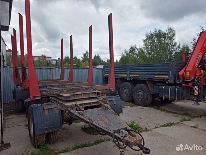Прицеп лесовоз (сортиментовоз) Эксмаш-Инвест 833650, 2018