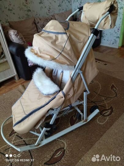 Коляска санки