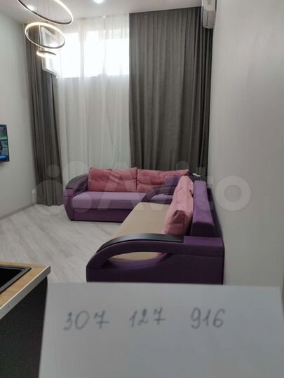 Квартира-студия, 38 м², 1/25 эт.