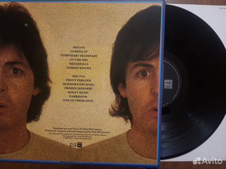 Paul McCartney – McCartney II 1980 оригинал Japan