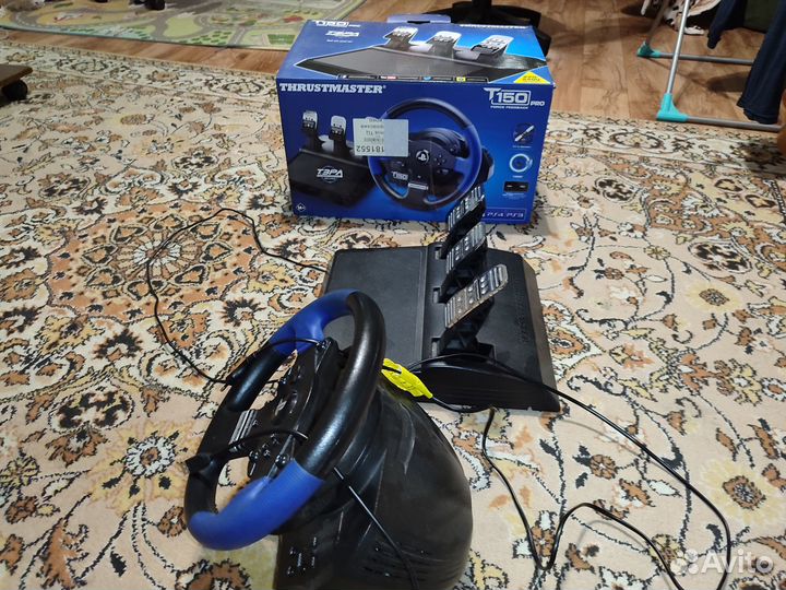 Игровой руль 1080 градусов Thrustmaster t150 pro