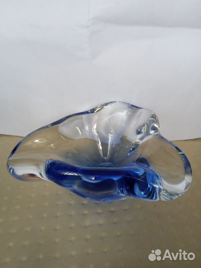 Пепельница, цветное стекло, СССР