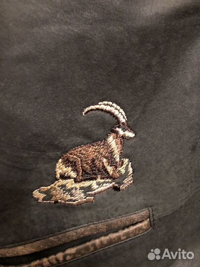 Замшевый натуральный пиджак