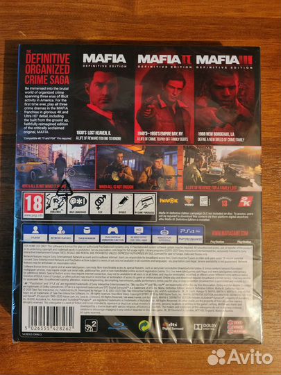 Мафия трилогия Игры для приставок ps4 и ps5