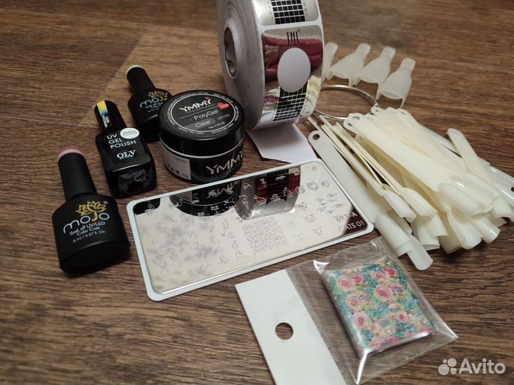 Набор для маникюра и декора ногтей