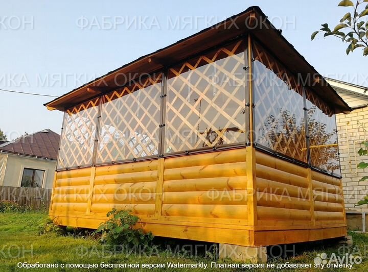 Мягкие окна пвх по вашим размерам