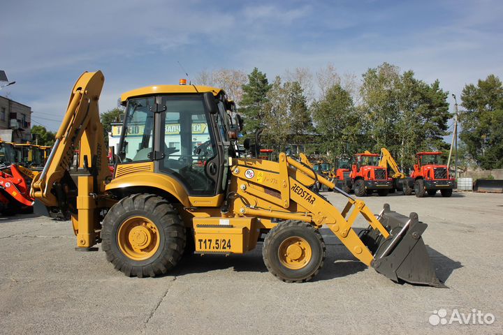 Экскаватор-погрузчик Redstar T17.5/24, 2023