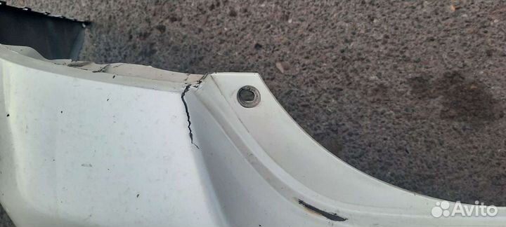 Бампер задний honda фит