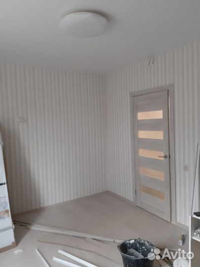 Поклейка обоев