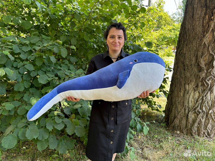 Мягкая игрушка кит. Кит подушка обнимашка