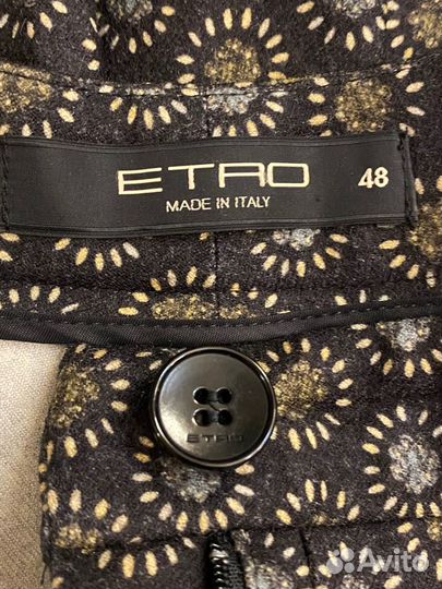 Брюки юбка Etro р.48 оригинал