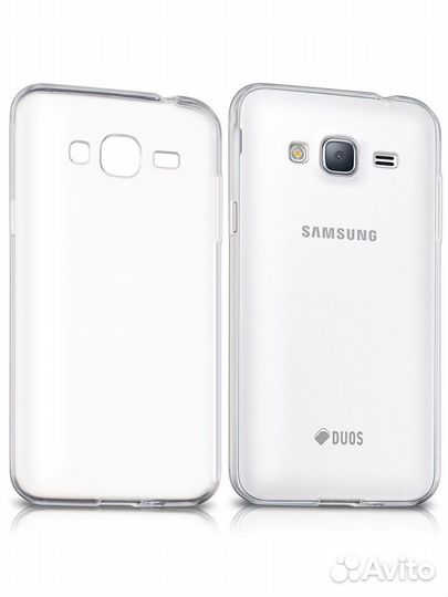Силиконовый чехол для Samsung Galaxy J3 2016 (проз