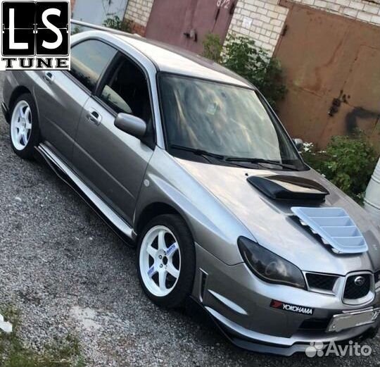 Жабры в капот накладка на капот Subaru