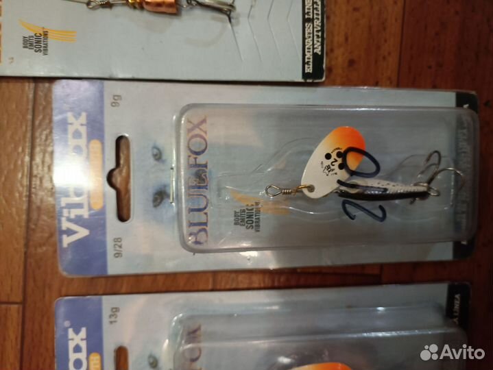 Блесна вертушки blue fox