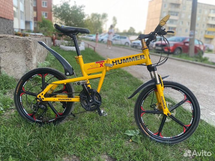 Велосипед подростковый складной Hummer