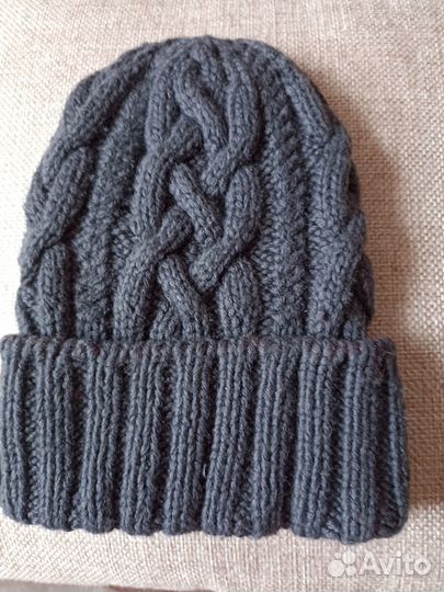 Шапка женская вязаная ручная работа
