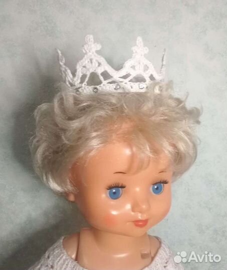 Корона вязаная