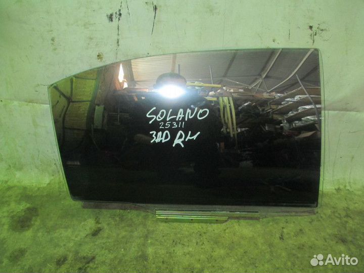 Стекло двери задней правой Lifan Solano 2010-2016