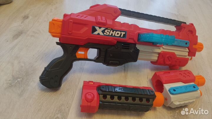 X shot бластер