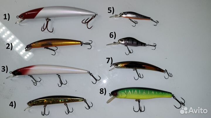 Воблеры Daiwa, ZipBaits, Ponton 21, Tsuribi