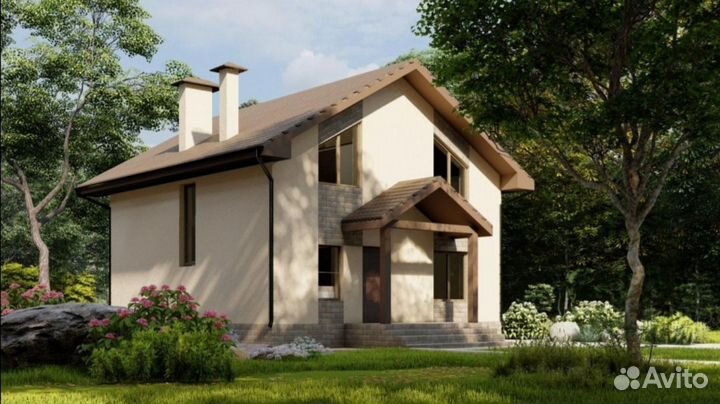 Проект дома 128м2