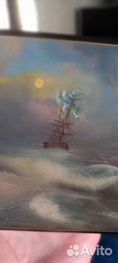 Шкатулка федоскино