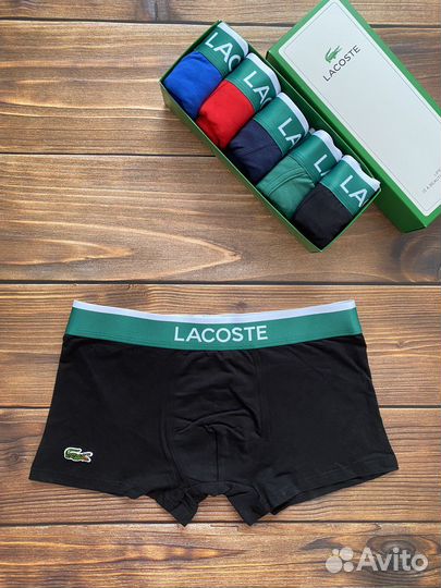 Трусы мужские боксеры lacoste