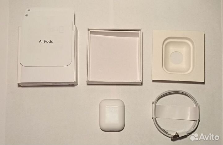 Беспроводные наушники apple airpods 2