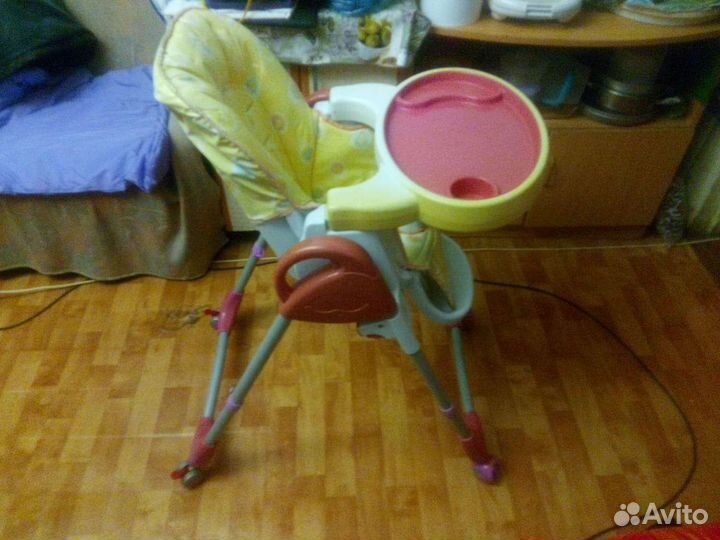 Стульчик для кормления happy baby