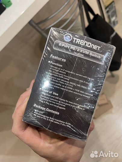 KVM переключатель Trendnet KVM TK-205K