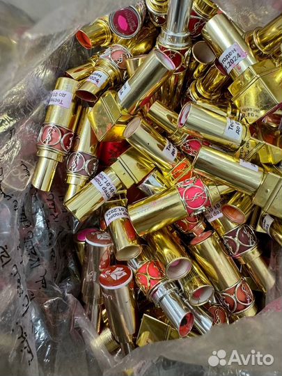 Тестеры помад ysl, dior, burberry, Guerlain