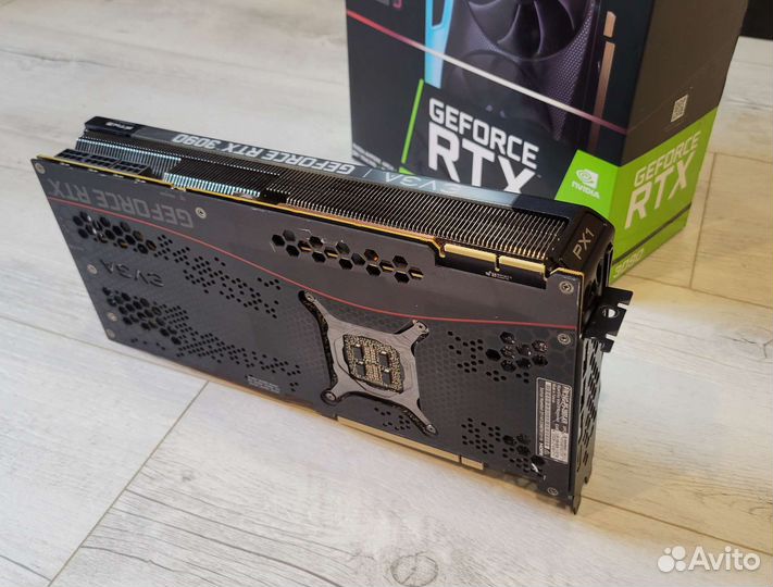 Видеокарта RTX3090 24GB evga FTW3