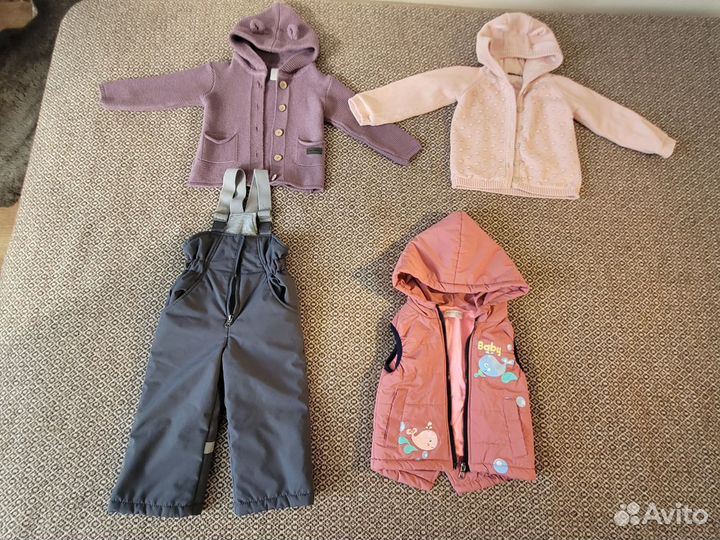 Детская одежда для девочек 80-92 разм