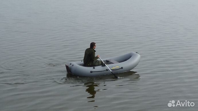 Лодка пвх Адмирал 300пт; серая