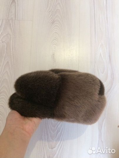 Меховая мужская кепка