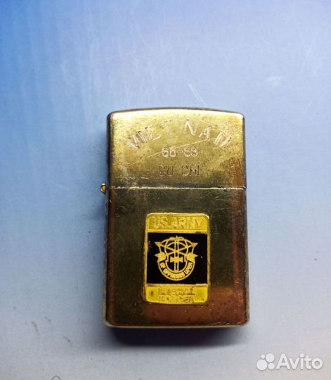 Зажигалка Zippo США во Вьетнаме CU CHI 1965-66