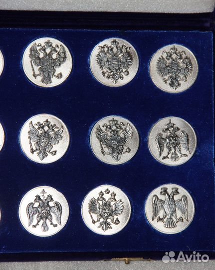Настольные медали Государственный Герб России 500