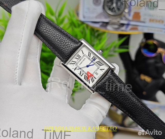 Красивые классические мужские наручные часы Cartie