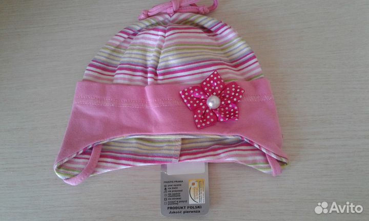 Новые летние шапочки для малышек