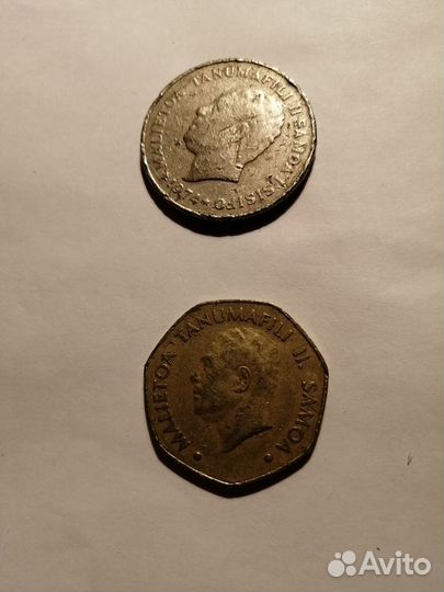 Монеты Западного Самоа.Океания