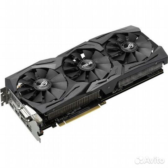 Новая Видеокарта Asus GeForce GTX 1070 strix OC