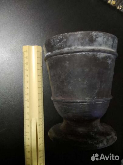 Ступка с пестиком Старинная