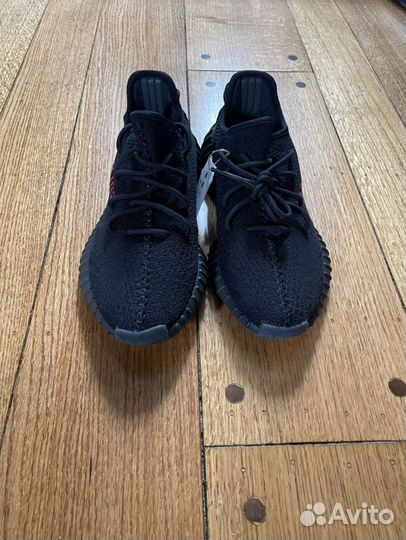 Оригинальные Adidas Yeezy Boost 350v2 Black Red