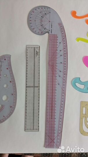 Лекала портновские, швейная линейка