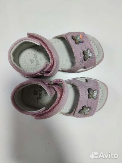 Босоножки для девочки 21 размер новые