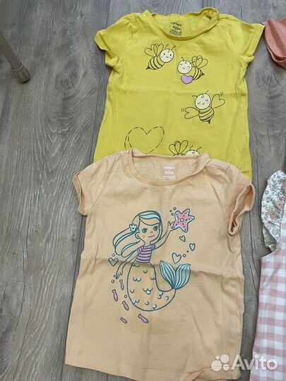 Футболки пакетом для девочки 92